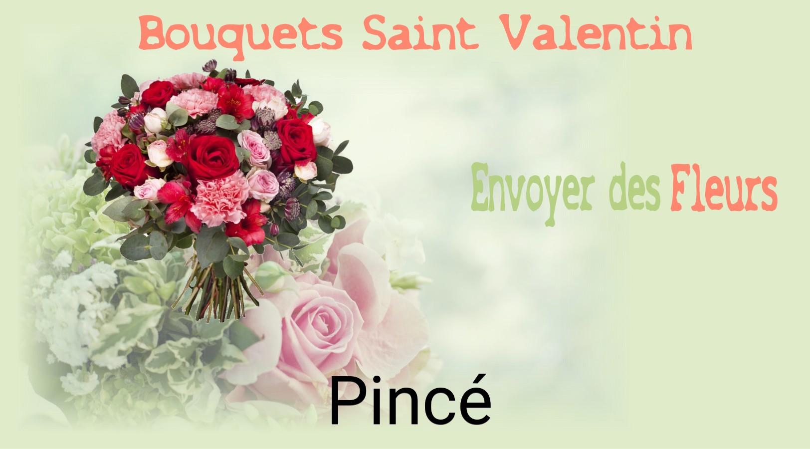 Roses de Saint-Valentin livrées à Pincé